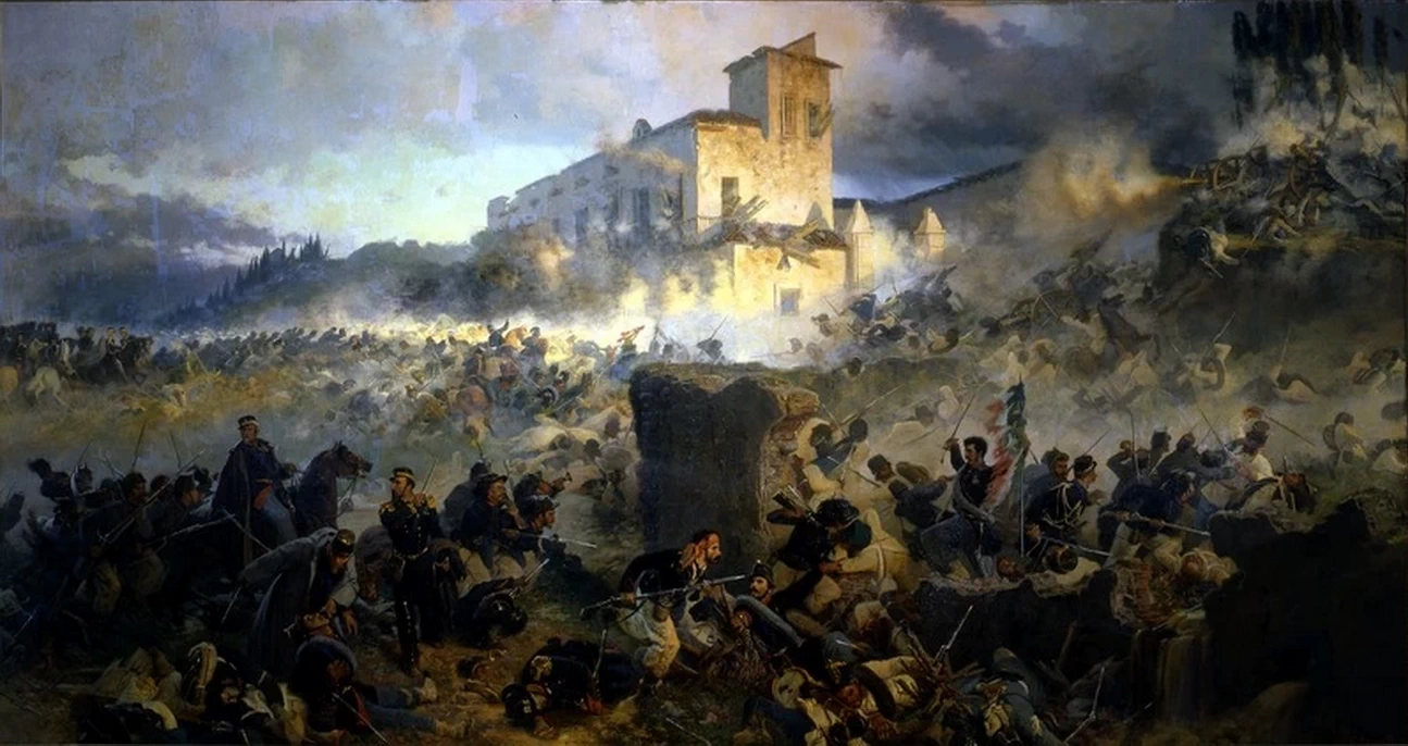 Ultimo assalto alla battaglia di S. Martino - Palazzo Pitti, Firenze